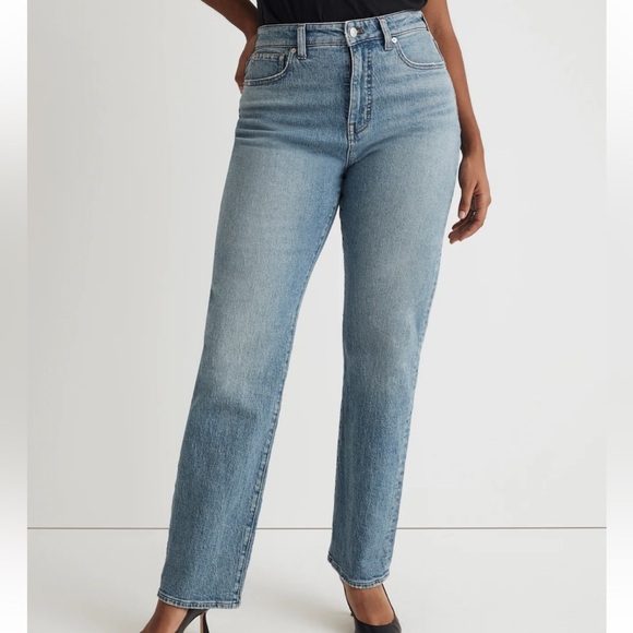 NWOT Madewell The Petite Curvy '90s Straight Jean rondell - Picture 2 of 6